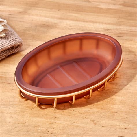 Buy Restful Reflections Garu Glass Soap Dish from Home Centre at just ...