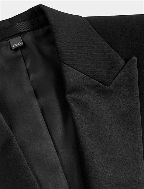 Buy Slim Fit Stretch Tuxedo Jacket at Marks & Spencer