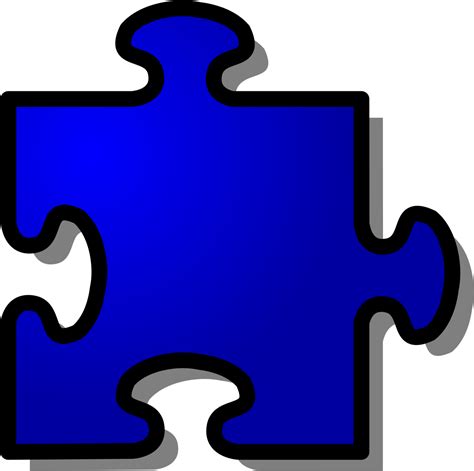 Puzzle Piece Clipart Transparent Background - Png Download - Full Size ...