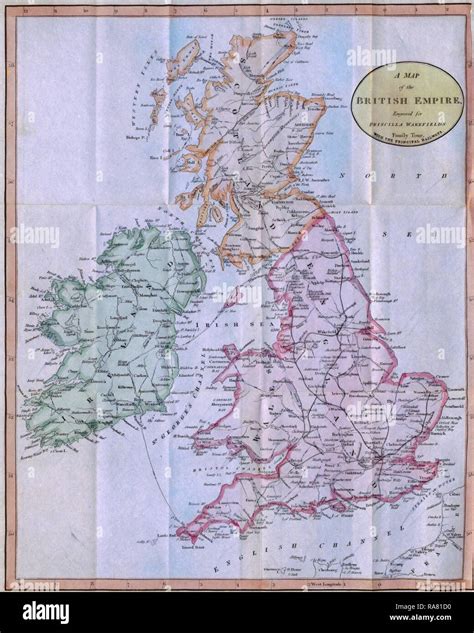Map british empire 19th century hi-res stock photography and images - Alamy