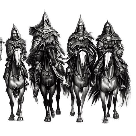 The Four Horsemen of the Apocalypse · Creative Fabrica