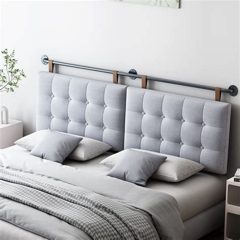 BSHOMGI Headboards for Queen Size Bed, Button Tufting Headboard Wall ...