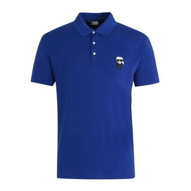 Buy Men Royal Blue Solid Polos Online at The Collective - 488492