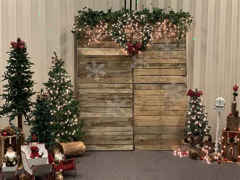 Rustic christmas backdrop scene – Artofit