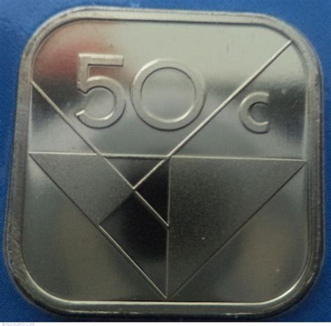 50 Cents 1990, Dutch State (1986-2000) - Aruba - Coin - 41883