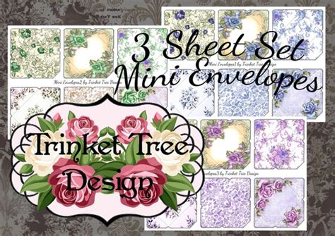Image result for Mini Envelope Etsy Order Freebies