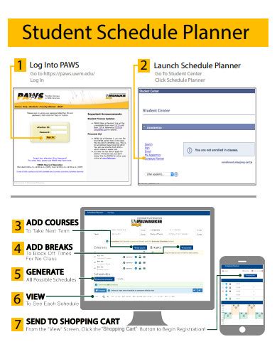 FREE 10+ Schedule Planner Samples in PDF | MS Word | Apple Pages ...