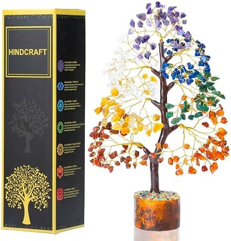 Buy HindCraft Chakra Tree, Crystal Tree for Positive Energy - Crystals ...