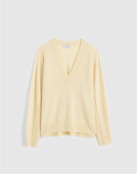 Cashmere V-Neck Sweater | Madewell