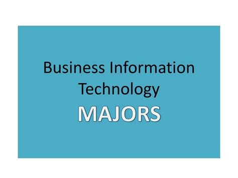 Business Information Technology Course 的图像结果