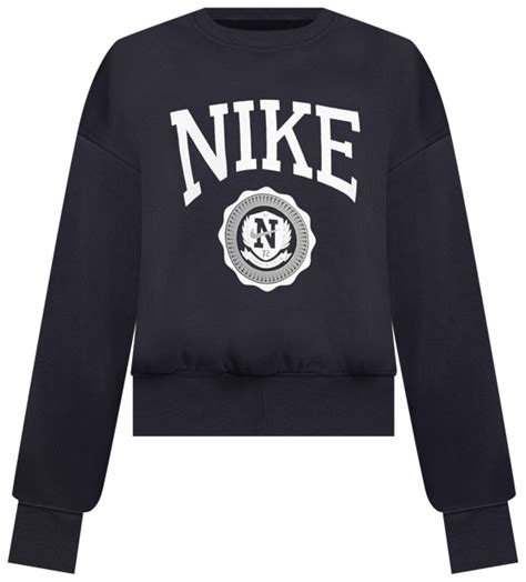 Nike Sportswear Club Girls' French Terry Crew-Neck Sweatshirt. Nike IN