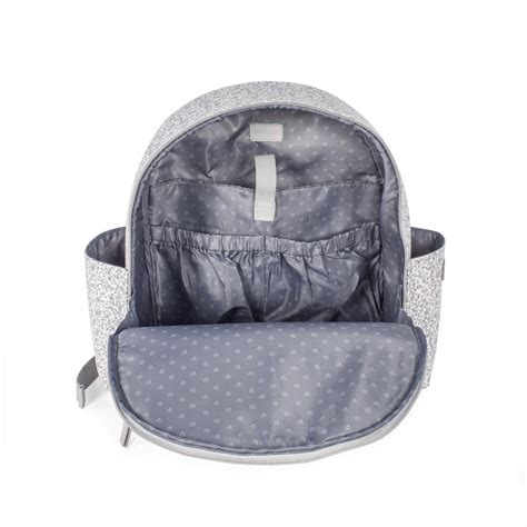 Flower Mellow Grey Backpack Diaper Changing Bag – House of Maroha