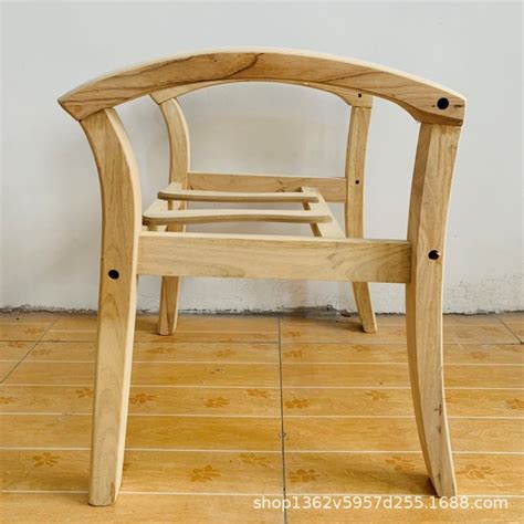 厂家批发 实木白茬白胚办公椅 餐椅 会议椅子 休闲橡木电脑椅-阿里巴巴