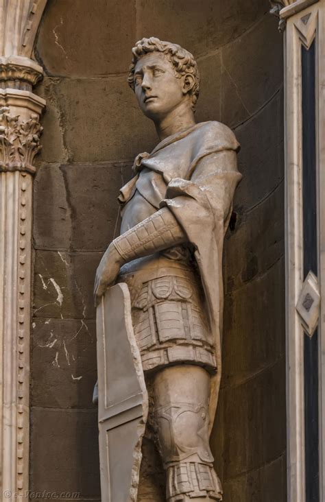 Florence Donatello Sculpture Orsanmichele Church Museum