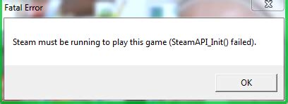 Image result for Steam API Init Fail