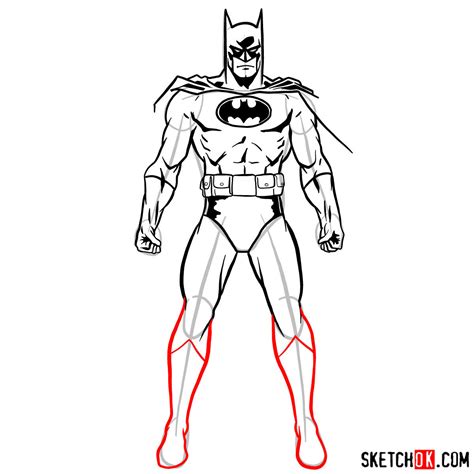 How To Draw Batman Easy Step By Step