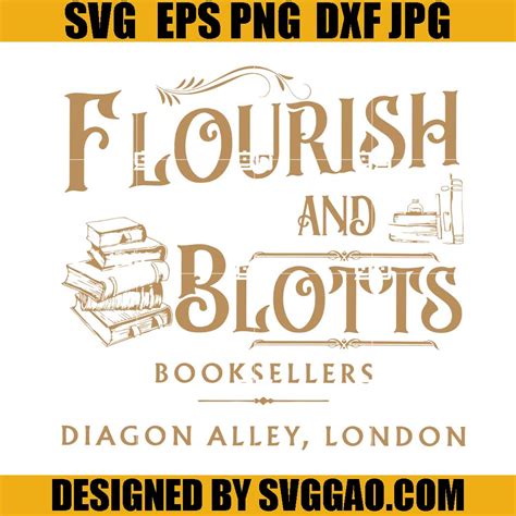 Flourish And Blotts Logo Flourish And Blotts🧙♀ #flourish