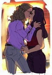 Lena and kara kiss