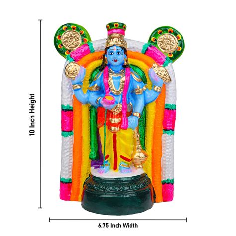 Guruvayurappan Clay Statue | Clay Statues | Guruvayoorappan Idols