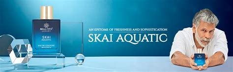 Bella Vita Organic Skai Aquatic Eau De Cologne Unisex Perfume - Long ...