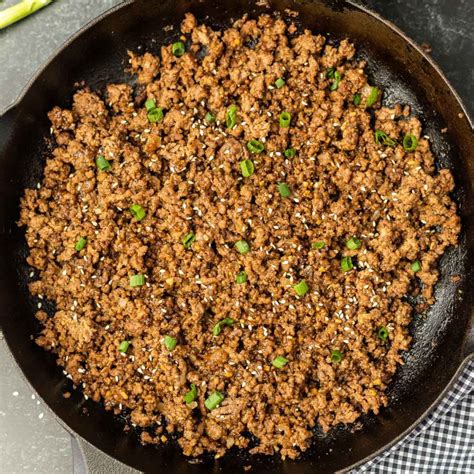 Minced Beef Teriyaki at Lester Shippy blog