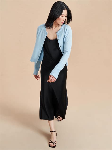 Solid Lean Lines Cardigan | La Ligne NYC