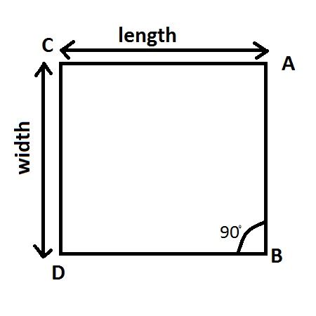Image result for Rectangle Width Formula