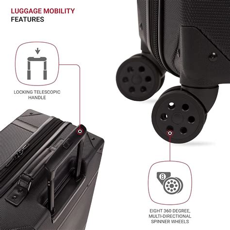 SwissGear 7739 Hardside Luggage Trunk with Spinner India | Ubuy