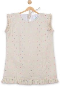 Knitting Doodles Girls Casual Cotton Blend Top Price in India - Buy ...