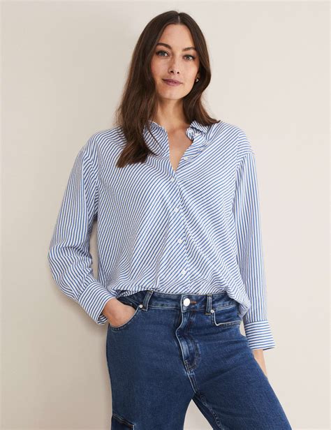 Striped Collared Shirt | Phase Eight | M&S