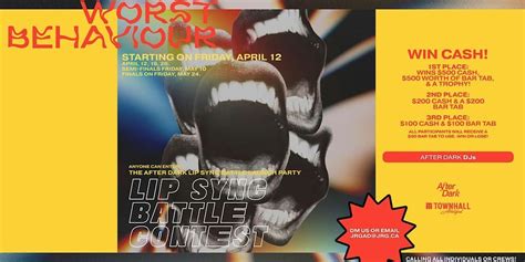 THE AFTER DARK LIP SYNC BATTLE CONTEST LAUNCH PARTY AT OAK, Oak ...