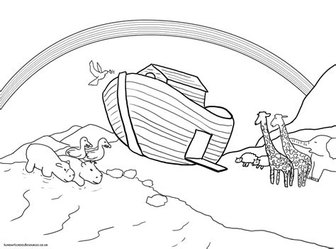 Noah Ark - Free Coloring Pages