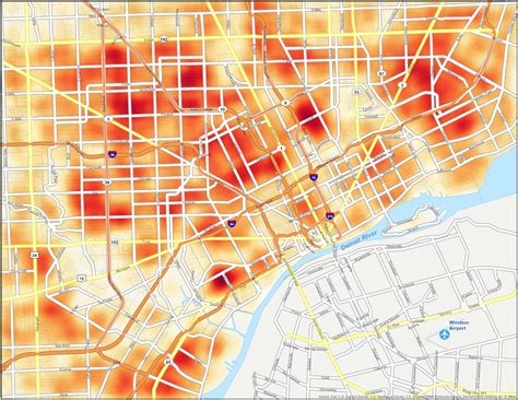 Most Dangerous Areas In Detroit Map at Liam Dun blog