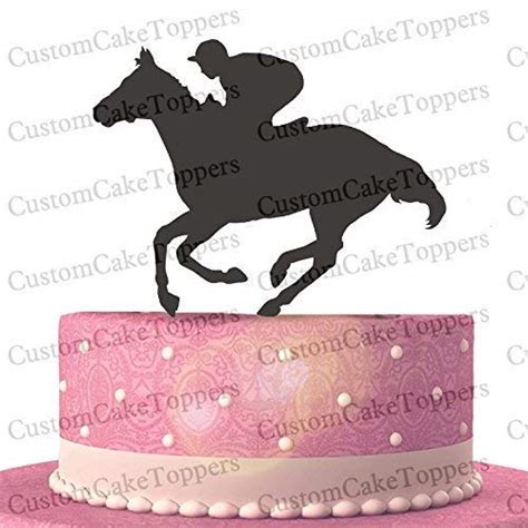 Buy Horse Rider Cake Topper,Birthday Cake Topper,Western Riding Cake ...