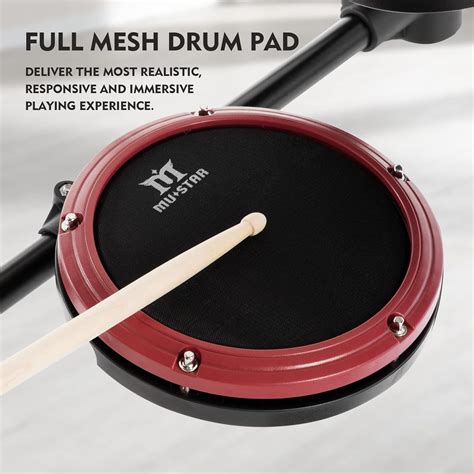 MUSTAR Electronic Drum Set, Electric Drum Sets for India | Ubuy