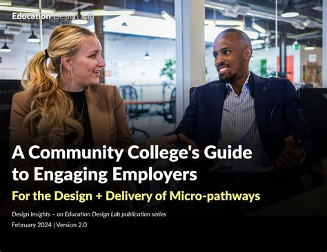 A Community College's Guide to Engaging Employers - Education Design Lab