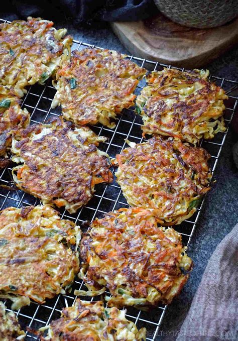 Easy Cabbage Fritters Aka Cabbage Pancakes | Healthy Taste Of Life