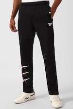 Reebok India Official | Reebok Men Black Sweatpants Online at reebok ...