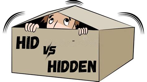 What's the Past Tense of Hide? Is it Hid or Hidden? - Phrase Forges