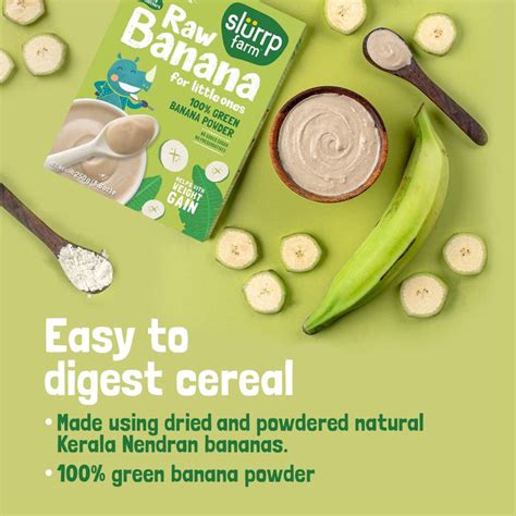 Buy Raw Nendran Banana Powder Online For Kids| Slurrp Farm