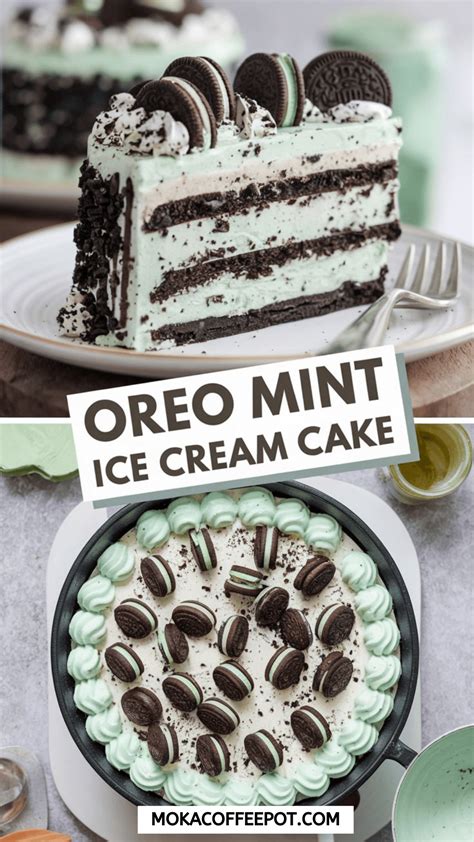 Oreo Mint Ice Cream Cake