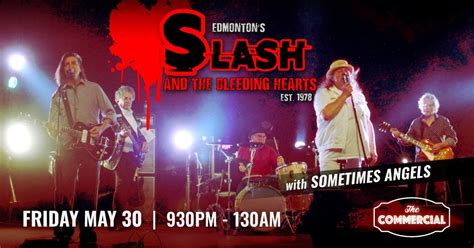 SLASH & THE BLEEDING HEARTS, Blues on Whyte / Commercial Hotel ...