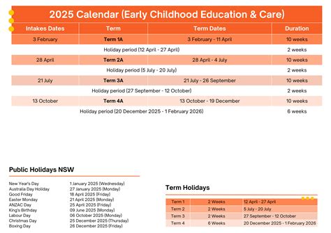 Calendar Dates ECEC | Rhodes International College