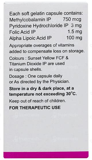 Meconerv Plus 750 MCG | Order Meconerv Plus 750 MCG Capsule Online at ...