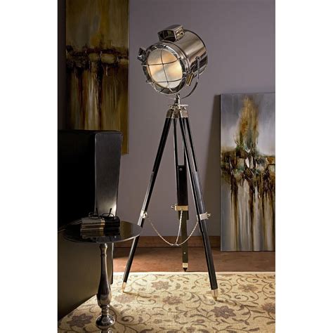 Urban Designs 72-Inch Cinema Studio Spotlight Floor Tripod Lamp (Silver ...
