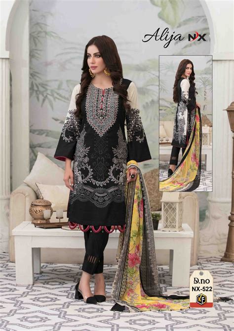 Keval Fab Alija Nx Karachi Cotton Print Salwar Suits Wholesaler Surat