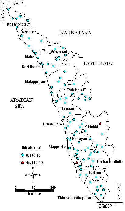 Spatial Assessment of Groundwater Quality in Kerala, India
