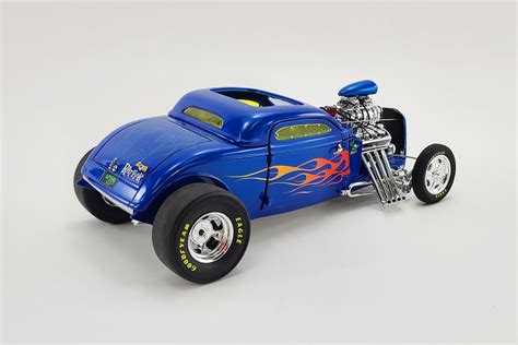 Buy 1934 Rat Fink Hot Rod Blown Altered Coupe, Blue - Acme 18965 - 1/18 ...