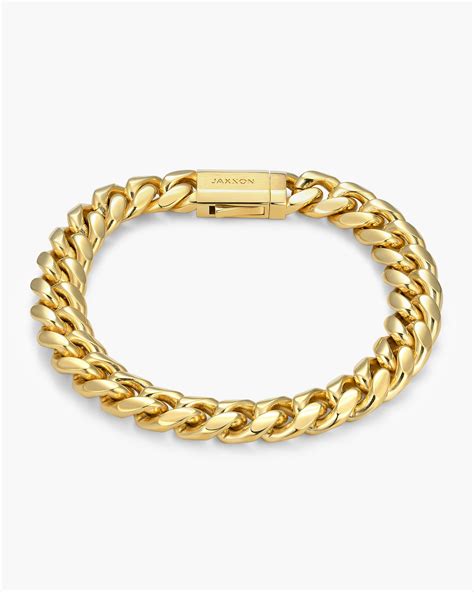 Men's Gold Bracelets - JAXXON