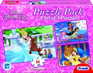 DISNEY Princess Puzzle Pack Puzzle For 5 Year Old Kids And Above ...